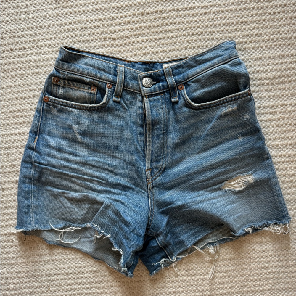 rag & bone high waisted shorts